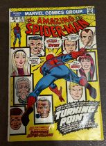 Marvel Comics: The Amazing Spider-man issue 121 key issue Turning Point (20 cents)