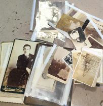 A collection of cards re visits Victorian and later.