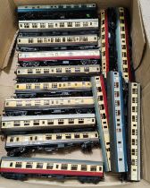 Fifteen Bachmann and other cars/ carriages; etc., 00 gauge