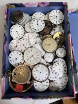 A collection of watches, pocket watches and other parts