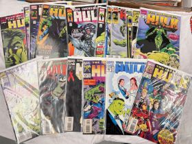 MARVEL COMICS: The Incredible Hulk 417-474, Hulk 1-6, Rampaging Hulk1, others, annuals etc