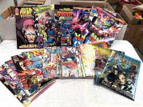 Marvel Comics: - 1990's Silver Sable, Cable, Wolverine Death's Head and other various issues.