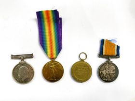 RAF: a WWI pair of medals to 25159 1 A.M. J.G. THOMSON and another pair to 27412 Cpl. J. F. CARTER