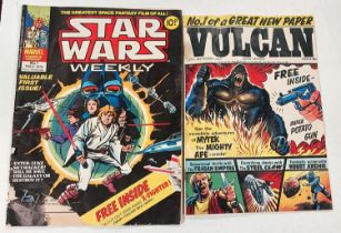 Marvel Comic Star Wars Weekly No. 1 Feb 8th 1978, complete with cut our Star Wars X-Fighter, along