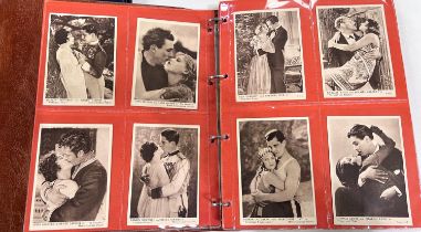 20th Century Film Stars: an album of Kensitas Cigarettes Love Scenes from Film larger cards;