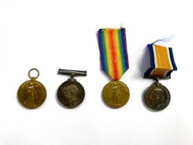RAF: a WWI pair of medals to 120325 2. A. M. A. J. B. EDWARDS and another pair t 138650 Pte J.