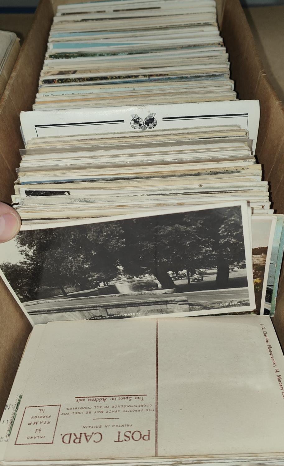 A selection of early 20th century onwards postcards