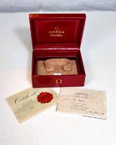 Omega - a Consolation box and papers