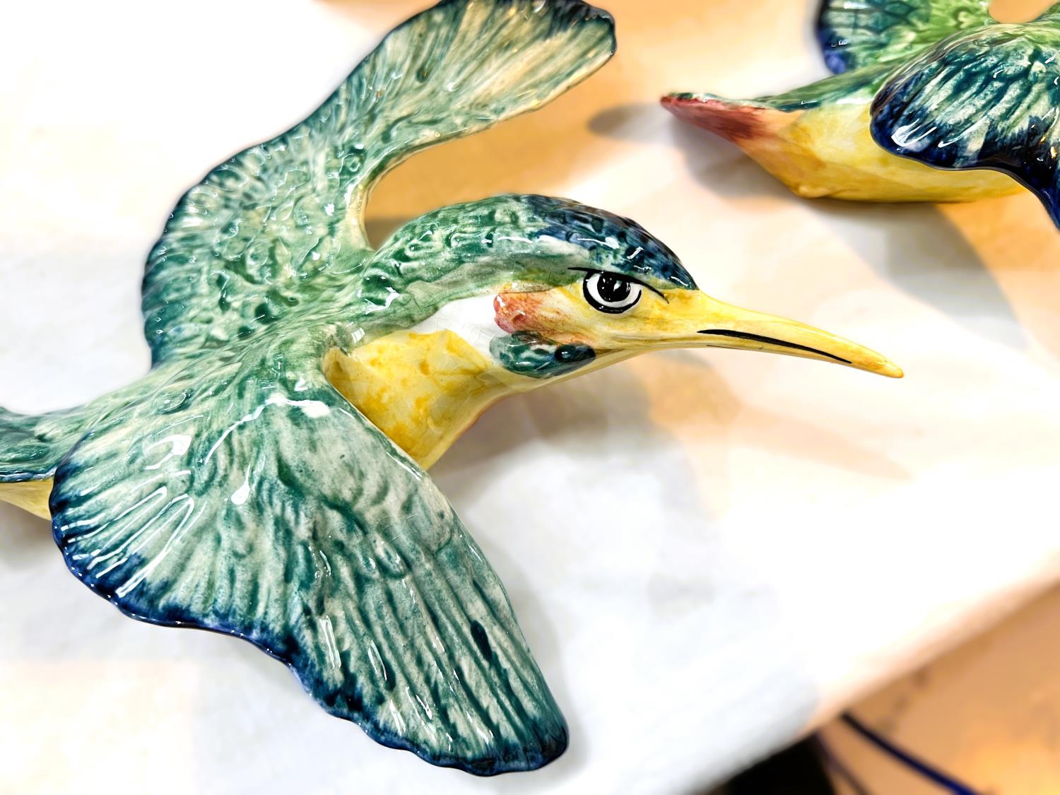 Three Beswick flying Kingfishers - Image 2 of 2