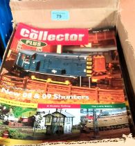 Issues 1-100 of 'The Collector' model railway magazine, No. 52 misprinted, 92 some water damage