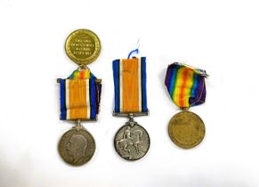 RAF: a WWI pair of medals to 42511 Cpl. S. BEADSWORTH and another pair to 160428 3 A.M. W. LEESON