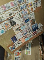 A selection of stamps on cards