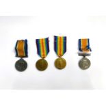 RAF: a WWI pair of medals to 160303 3. A. M. F. PARTINGTON and another pair to 168385 3 A. M. P.