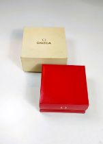 Omega - a 1960's ladies watch box and outer