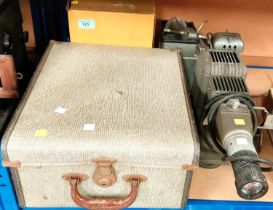 A Kodak A-15-G movie projector and others (sold as collectors' item only)