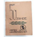 STEINHAUER & LUCK, Ludenscheid, 50th anniversary catalogue of orders and decorations, 1939