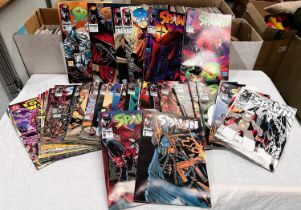 Image Comics: - Spawn 1-36, Young Blood 0-4, The Savage Dragon 1-3, Shadow Hawk 1-4, Supreme 1,2;