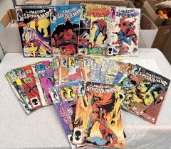 MARVEL COMICS: The Amazing Spiderman issues 242, 249, 259-278, 281,282, 286, 288-296