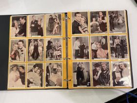 My Weekly studio portrait files; 1920's picture show inserts; cut-outs; ephemera; an album of