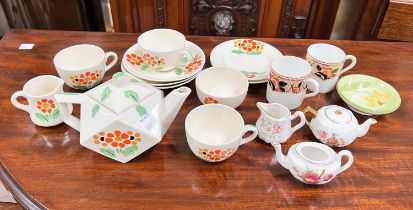 A selection of miniature tea ware, etc