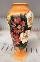 A modern Moorcroft vase, Emma Bossons, Victoriana pattern 20.5cm