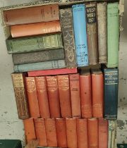 A collection of vintage hardback books