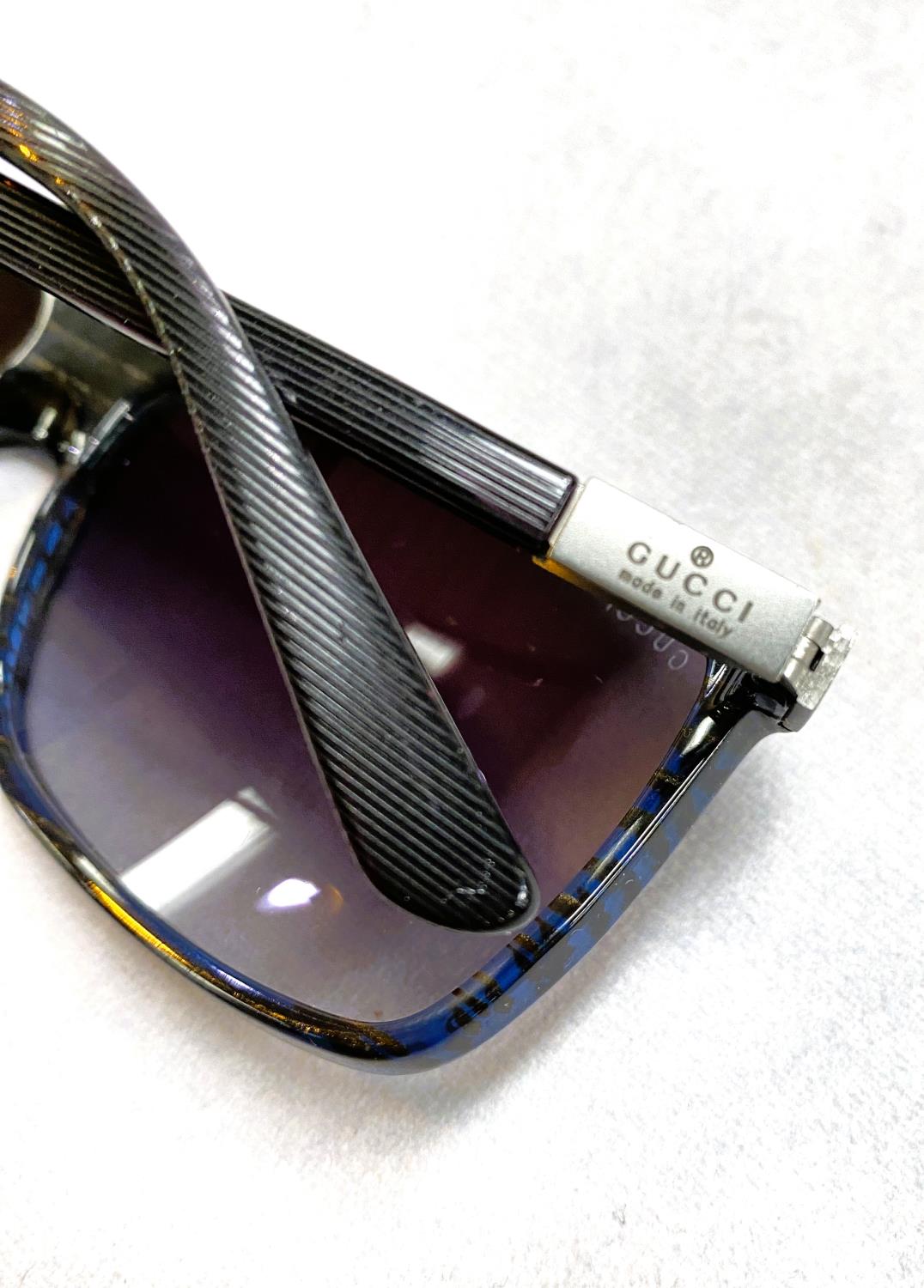 Gucci Sunglasses with original box and travel pouch. - Image 6 of 7