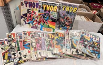 Marvel Comics: - 1980's 'The Mighty Thor'  330-411.