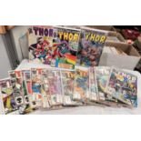 Marvel Comics: - 1980's 'The Mighty Thor'  330-411.