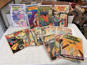 D C COMICS: Green Lantern 21, 24, 30, The Atom 12, Metal Men 20 x 3, World's Finest 158, Action