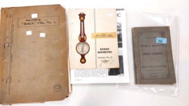 CATALOGUE of CHEMICAL APPARATUS and SCIENTIFIC INSTRUMENTS, James Wooley, Sons & Co, Manchester,