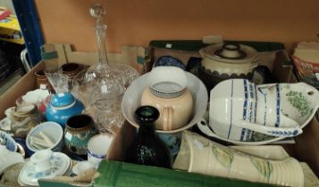 Glassware and ceramic items