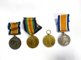 RAF (RNAS): a WWI pair of medals to 226337 Cpt. R. T. WARREN and another pair to 234166 2 A.M. H. J.