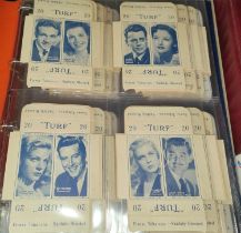 An album of 'Turf' star tobacco boxes, total 49