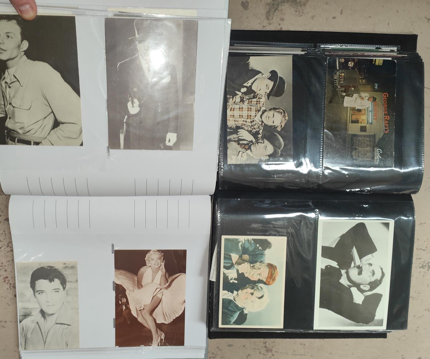 Two albums of vintage film related postcards:  John Wayne; etc., 240 approx. - Image 2 of 4