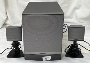 A BOSE sound system for a computer
