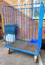 A full height cage trolley