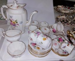 A Royal Crown Derby Derby Posies 15 piece coffee service and similar china