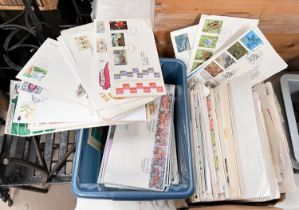 Two boxes of first day covers