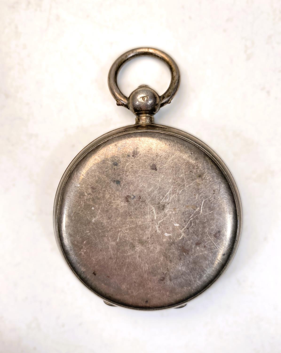 An open faced key wound gent's silver cased chronometer / pocket watch by Sam Wooton, London - Image 3 of 5