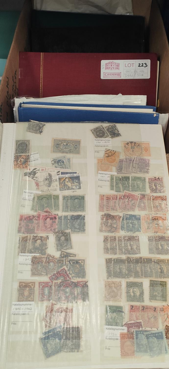 EUROPE, mainly Italy plus Belgium mint and used (1000's)