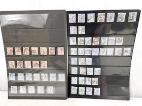 GB: QV, a selection of 2 1/2d SG 139 and SG 157 (12 and 100+ examples)