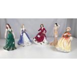 Royal Albert Limited edition figure 'Rose' 311/7500 boxed with cert,l A Royal Doulton 'Louisa Lady