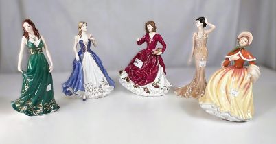 Royal Albert Limited edition figure 'Rose' 311/7500 boxed with cert,l A Royal Doulton 'Louisa Lady