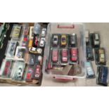 A collection of blister pack cars and a collection of similar cars, Days Gone etc, mainly boxed