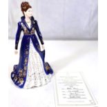 Royal Worcester figure, Limited edition with certicate and box, Winter Princess