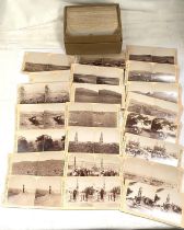 A collection of Stereoscope cards Set, South African, by Underwood.