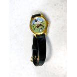 A novelty Pele vintage wristwatch