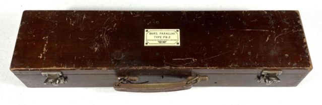 A cased Bars Parallax type scientific instrument