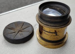 A late 19th century Ross of London No 2647 lens